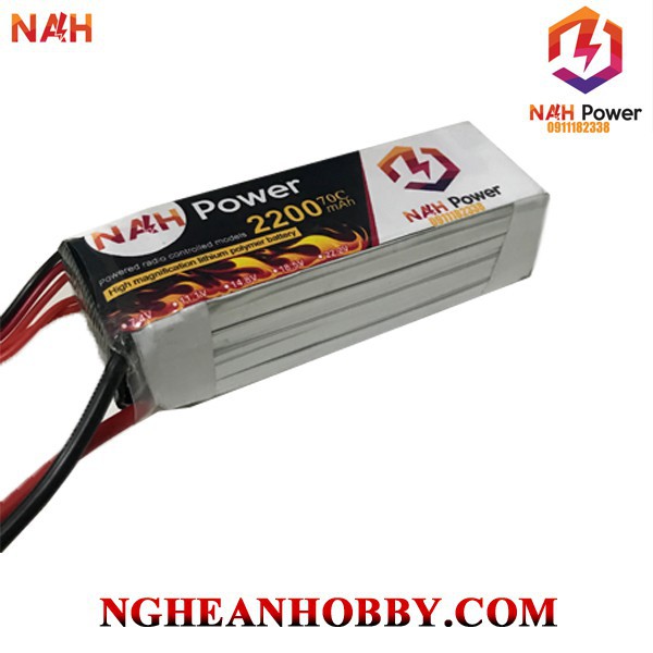 Pin Lipo 4S 14.8V 2200mAh 70C