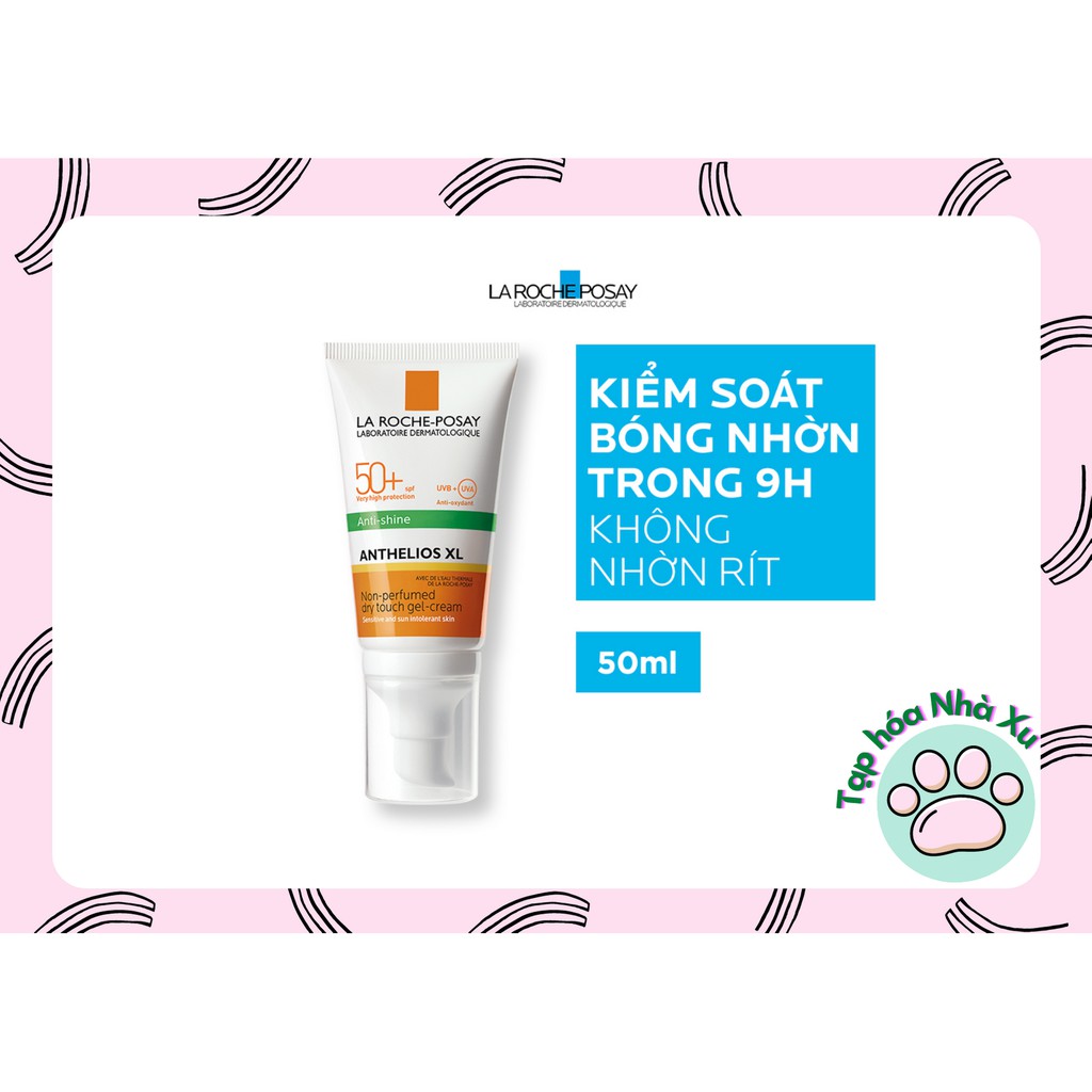 Kem Chống Nắng La Roche Posay Anti-shine Gel-Cream SPF50 Cho Da Dầu, Nhạy Cảm
