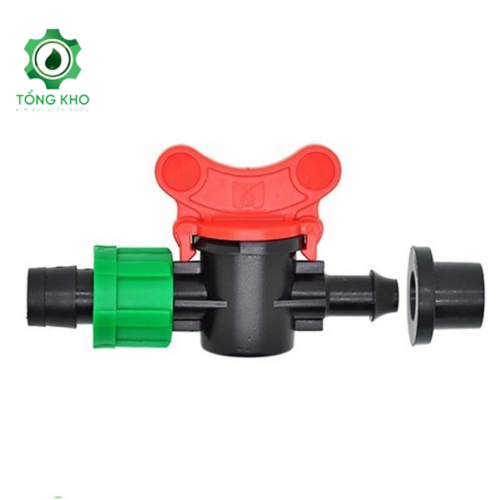 Van khóa khởi thủy nhỏ giọt 16mm - Van chặn khởi thủy cho ống nhỏ giọt - Tổng kho kim khí điện nước