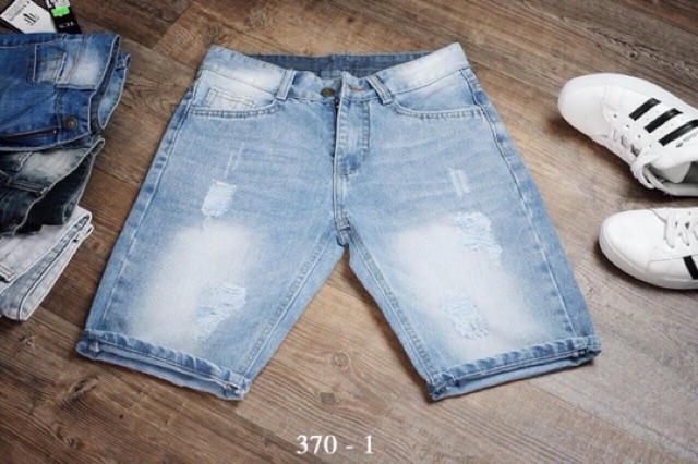 Quần short jean nam, 9 màu siêu đẹp QN117