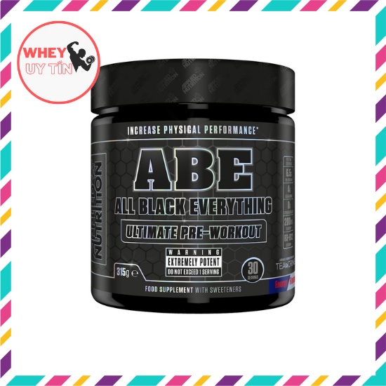 [CHÍNH HÃNG] Tăng sức mạnh ABE pre-workout 30 servings