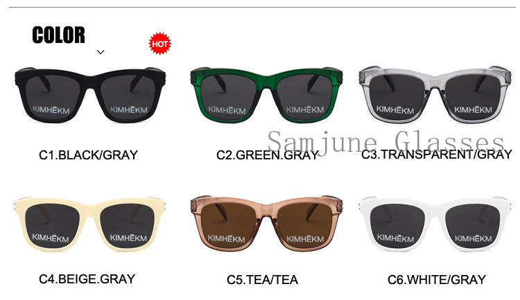 Kính Mát Samjune Kiểu Retro Thời Trang Cho Nữ