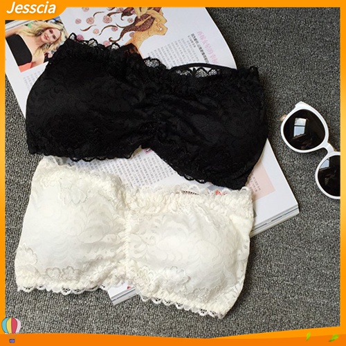 Jessica| Áo Bra Ren Hoa Dây Chéo Lưng Có Mút Nâng Ngực Quyến Rũ