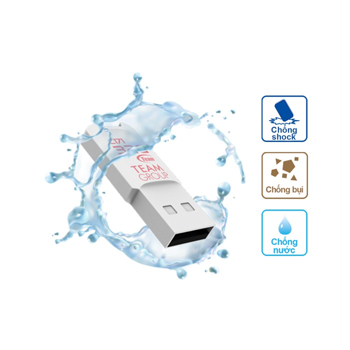 USB 2.0 Team Group C171 16GB chống nước (Đen) | WebRaoVat - webraovat.net.vn