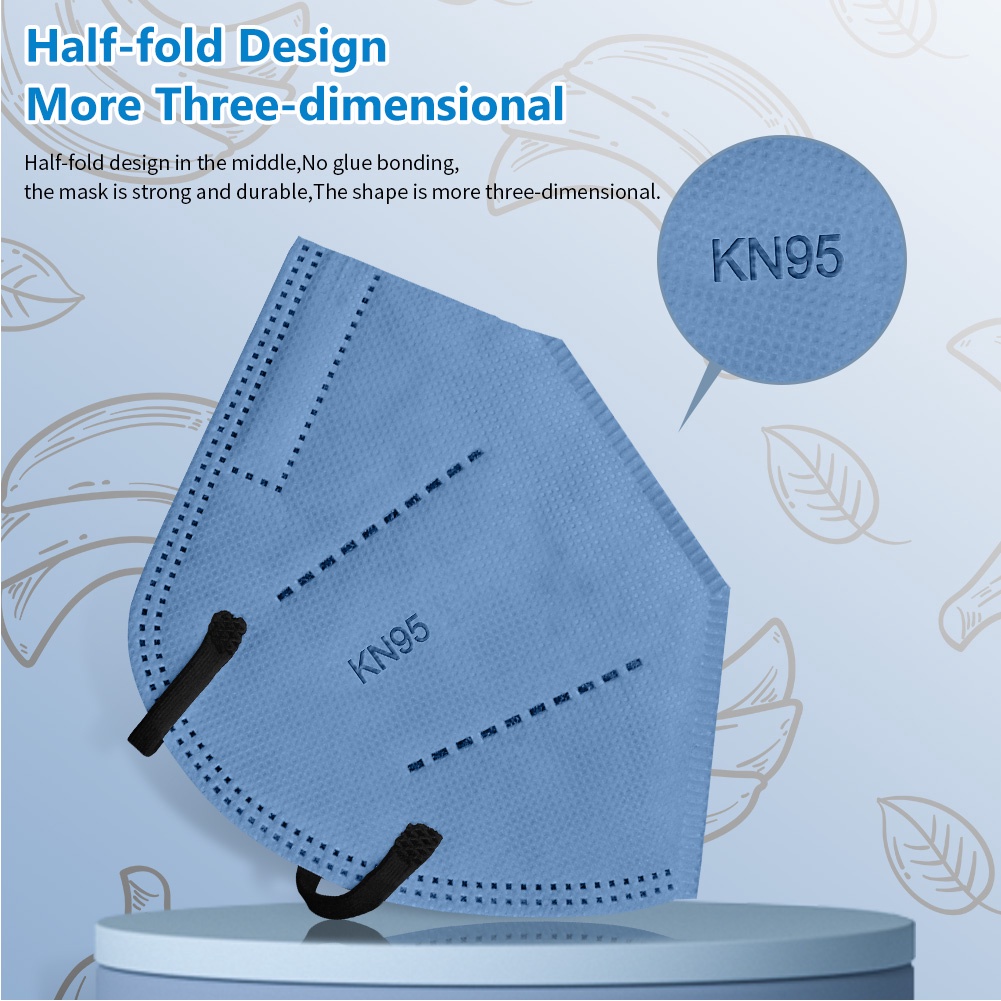 Set 10/20/50 Khẩu Trang Kn95 5 Lớp Dễ Thương Dành Cho Trẻ Em 3-12 Tuổi