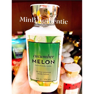 Body lotion dưỡng thể cucumber melon bbw usa