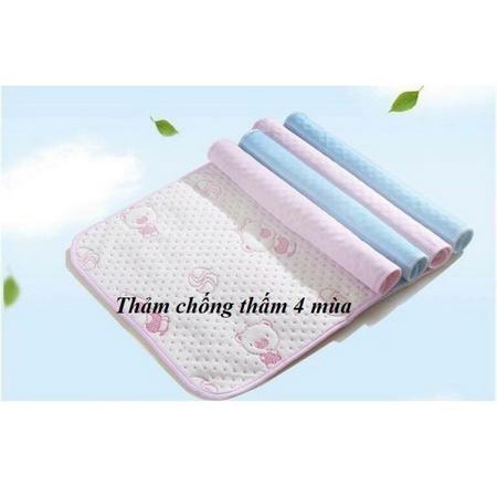 Chiếu thảm chống thấm 4 lớp cho bé sơ sinh - 𝐊𝟒𝟎