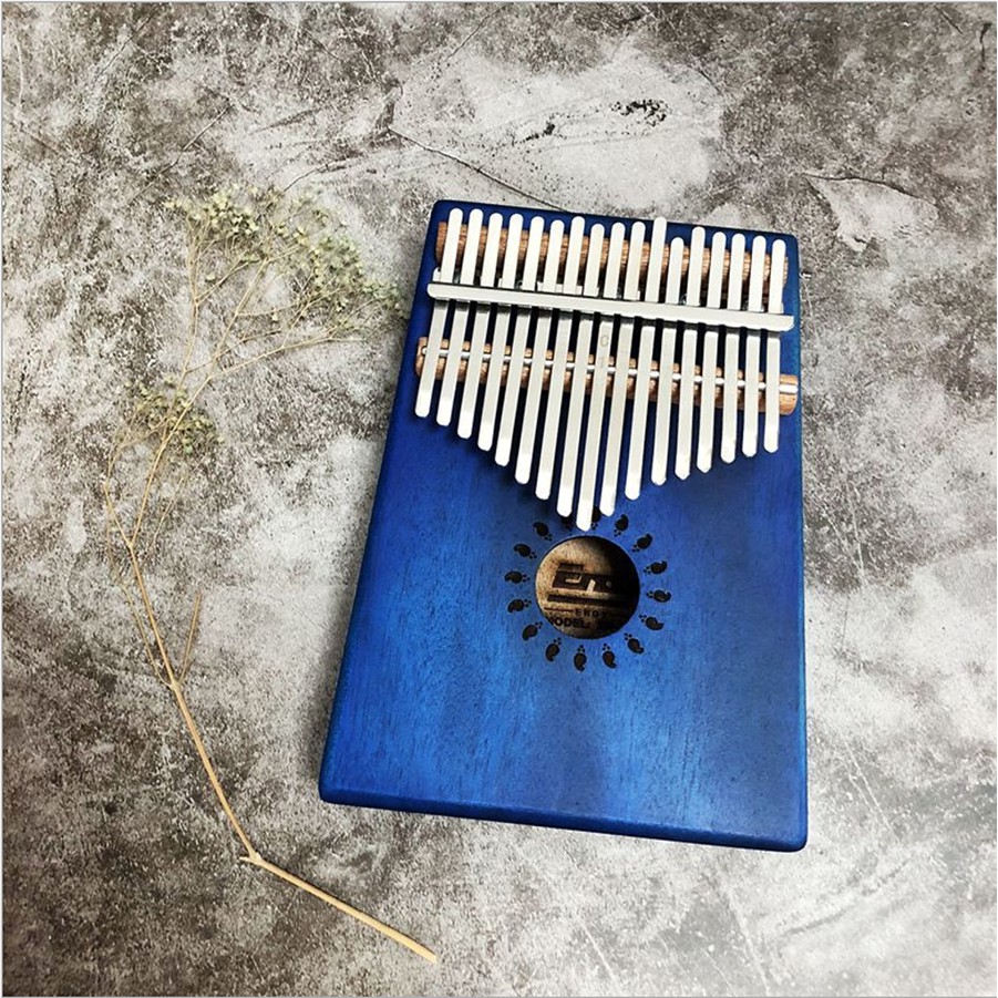 Đàn Kalimba gỗ cao cấp Navy Stiller 17 phím tặng nhiều phụ kiện đi kèm - Thumb Piano 17 keys - HÀNG CÓ SẴN