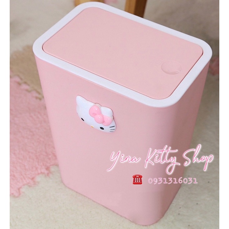 Thùng rác HelloKitty