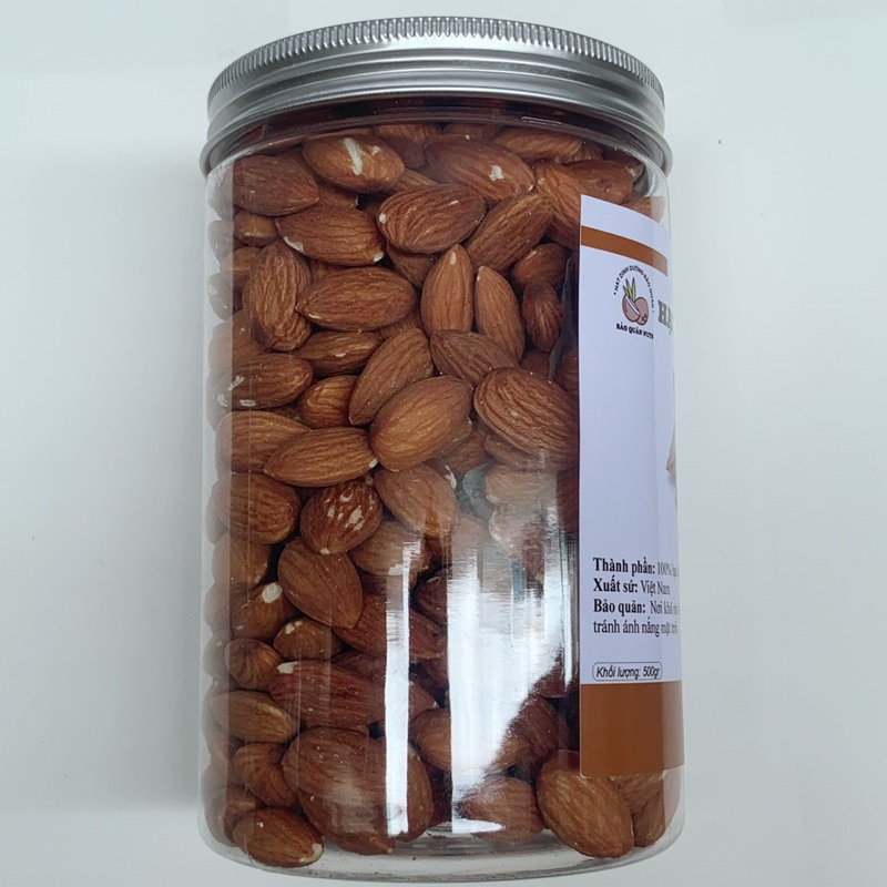 500GR Nhân hạnh nhân ÚC không chất bảo quản sấy chín và sống loại 1