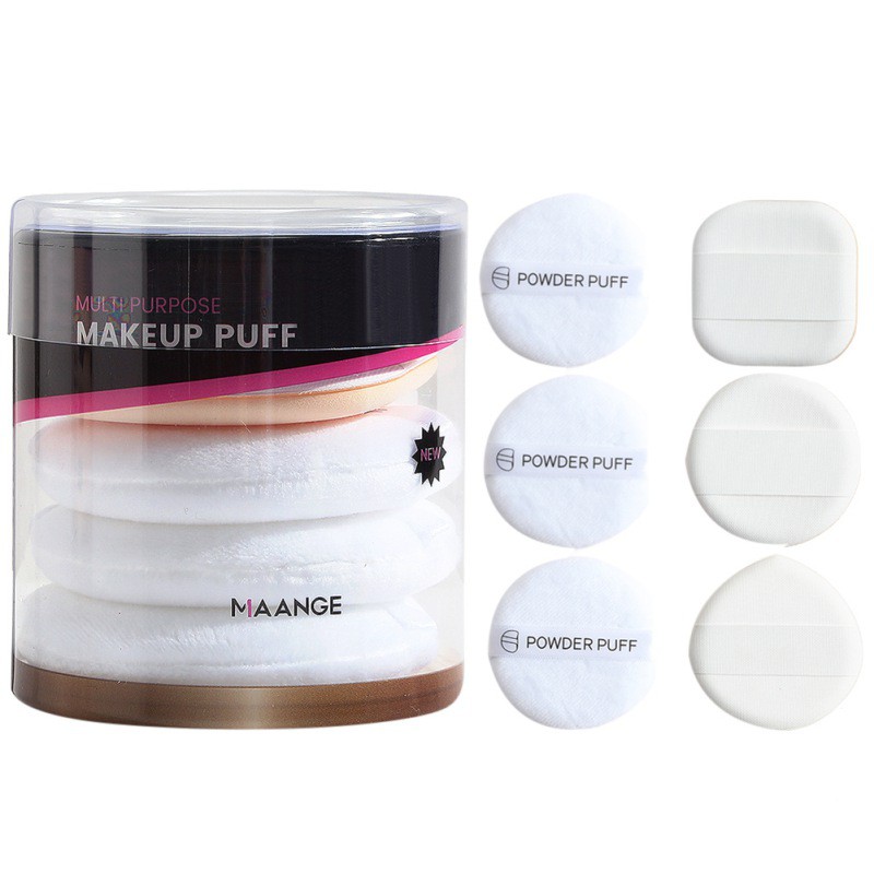 [Hàng mới về] Set 6 Mút Trang Điểm Nhiều Hình Dạng Chuyên Dụng Chất Lượng Cao