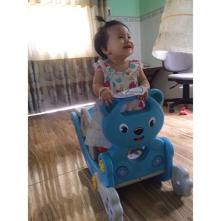 Cầu trượt bập bênh 3 in 1