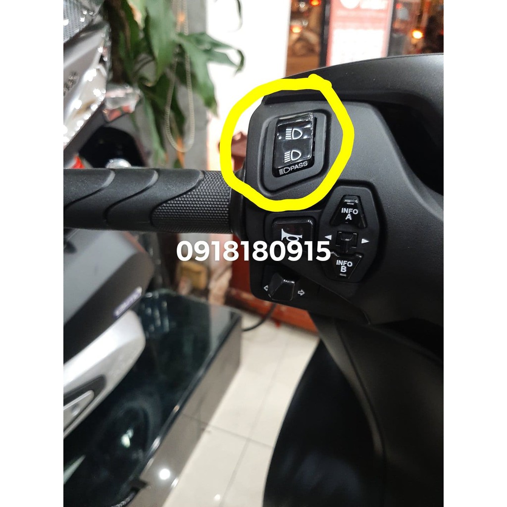 Công tắc passing SH 2013-2016  2020-2021 chính hãng HONDA  Công tắc pha cốt