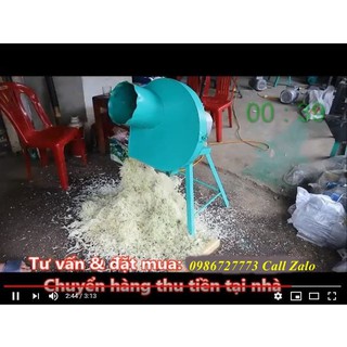 MÁY BĂM CHUỐI CHO GÀ VỊT CON ĂN, MÁY THÁI CHUỐI SIÊU NHỎ 1,5KW, SIÊU SẮC