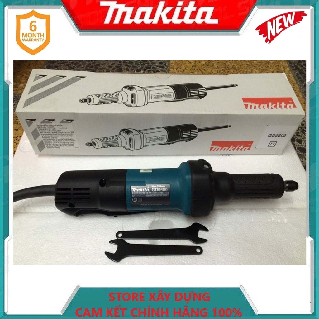 MÁY MÀI KHUÔN 6MM 400W MAKITA GD0600- HÀNG CHÍNH HÃNG