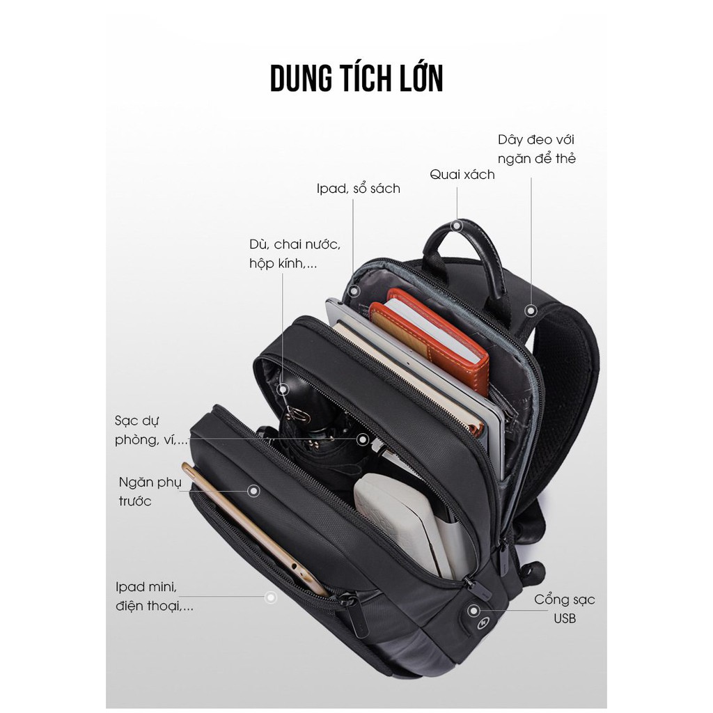 ZÓNG® Túi Chéo iPad Cổng Sạc USB BANGE Extreme