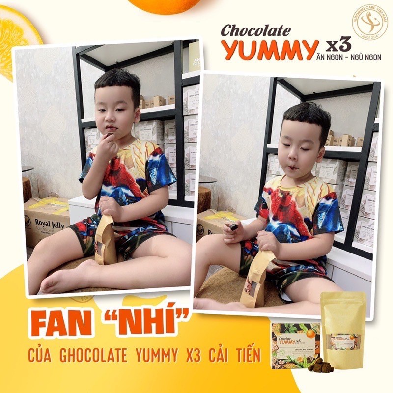 KẸO CHOCOLATE TĂNG CÂN YUMMY SLIMMING chính hãng
