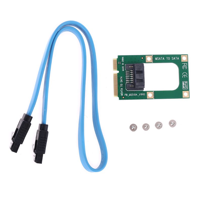 Bộ Chuyển Đổi Thẻ Nhớ HDD SSD mSATA Sang Mini 7-Pin