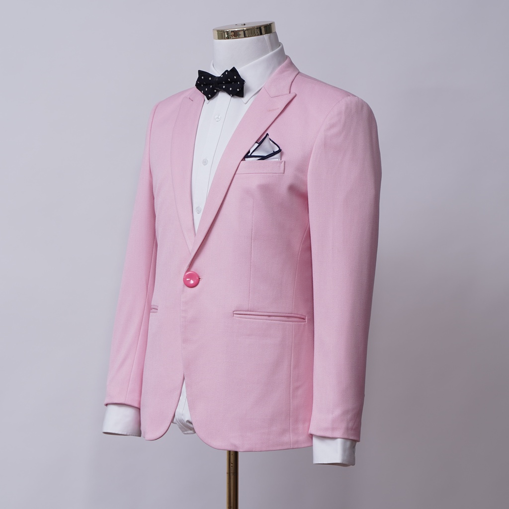 Bộ vest nam The Suits House trang trọng, Hồng dâu lẻ size