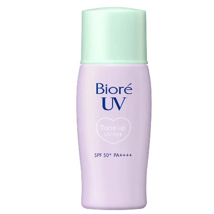 (Xả hàng tồn DATE CÒN 2 NĂM) Kem chống nắng hiệu chỉnh da Biore Tone Up UV Milk SPF50+/PA++++ 30ml