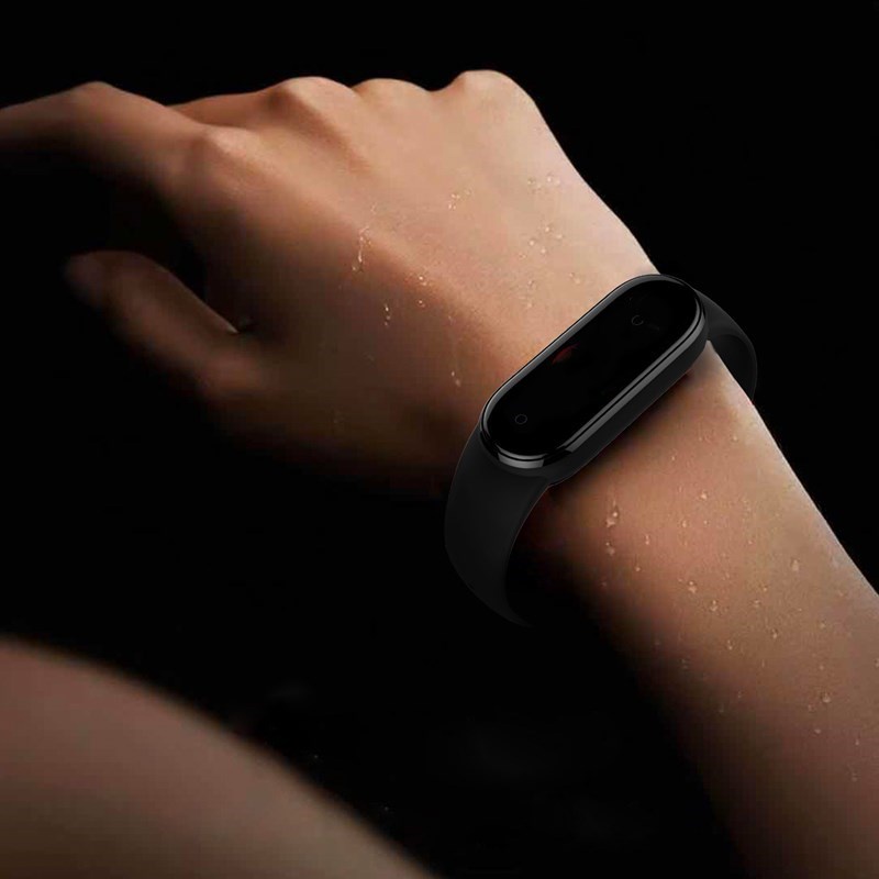 Dây Đeo Thay Thế Bằng Silicone Thoáng Khí Chống Mồ Hôi Cho Xiaomi Mi Band 7