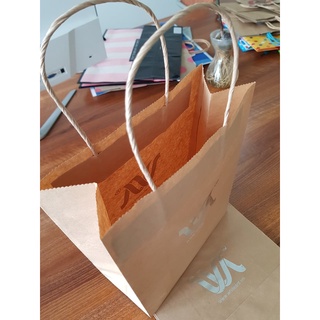 Túi giấy Kraft "www.whiteant.vn"