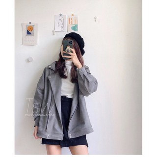 áo khoác da lộn