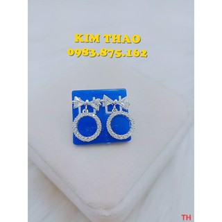 Bông tai bạc nơ hàn quốc