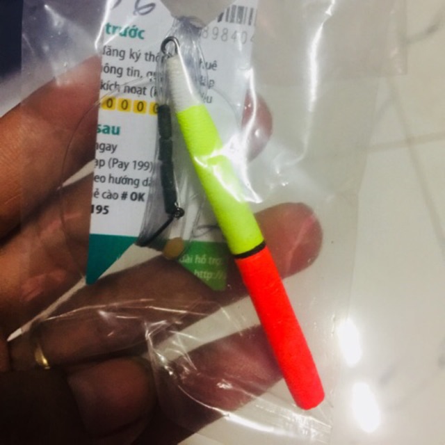 Combo 3 lưỡi câu phao mini tóm sẵn : lưỡi số 9
