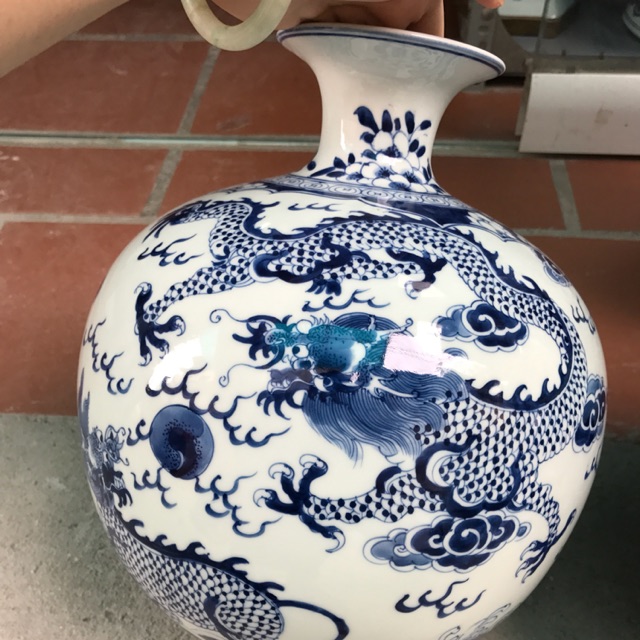 Lọ hút lộc tứ linh Bát Tràng