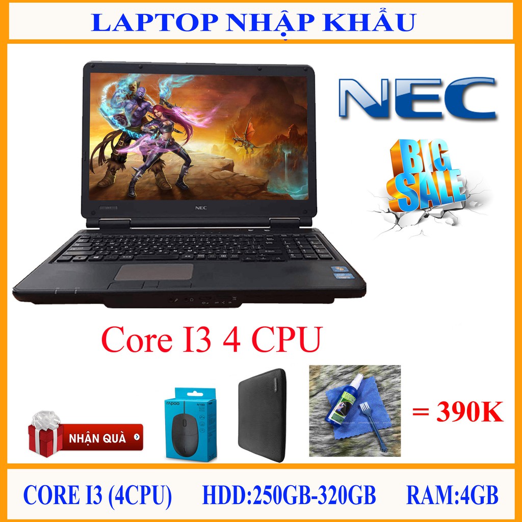 laptop Máy tính xách tay nhập khẩu Core I3 (4cpu), nguyên zin, tốc độ cực nhanh. | BigBuy360 - bigbuy360.vn