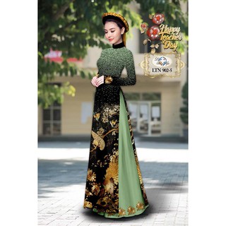 VẢI ÁO DÀI IN 3D