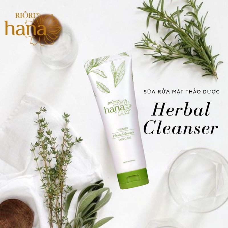 Sữa rửa mặt thảo dược RIORI  HERBAL_CLEANSER