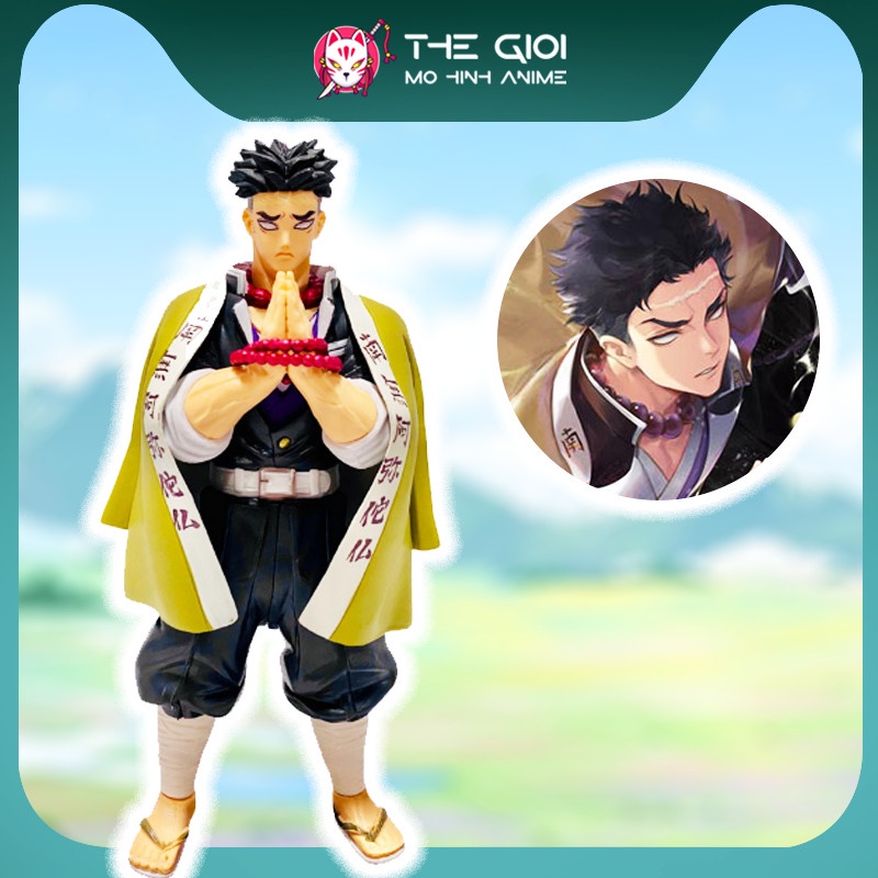 Mô hình Kimetsu No Yaiba figure Demon Slayer Nham Trụ  Gyoumei cao 20 cm - mô hình thanh gươm diệt quỷ