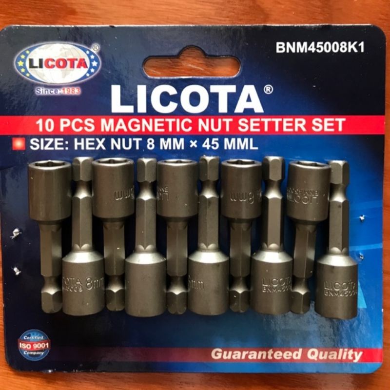 Đầu bắn tôn thép đen LICOTA cao cấp