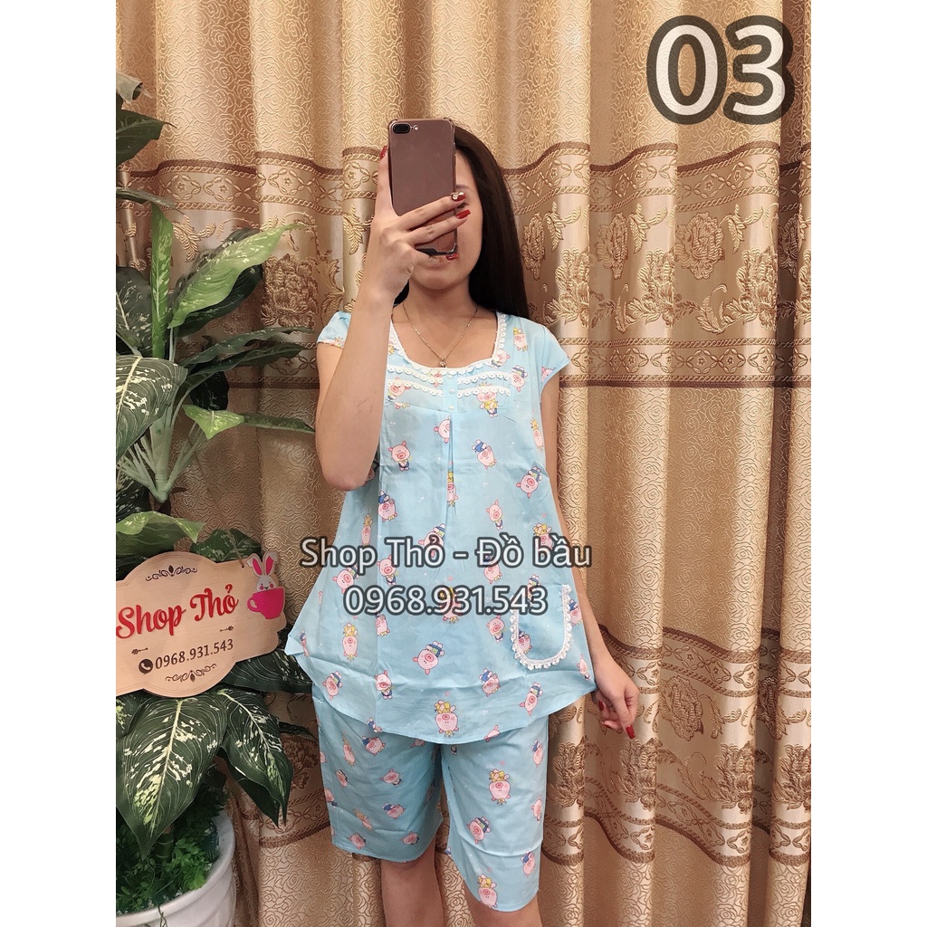 Bộ bầu lửng vải kate xả kho