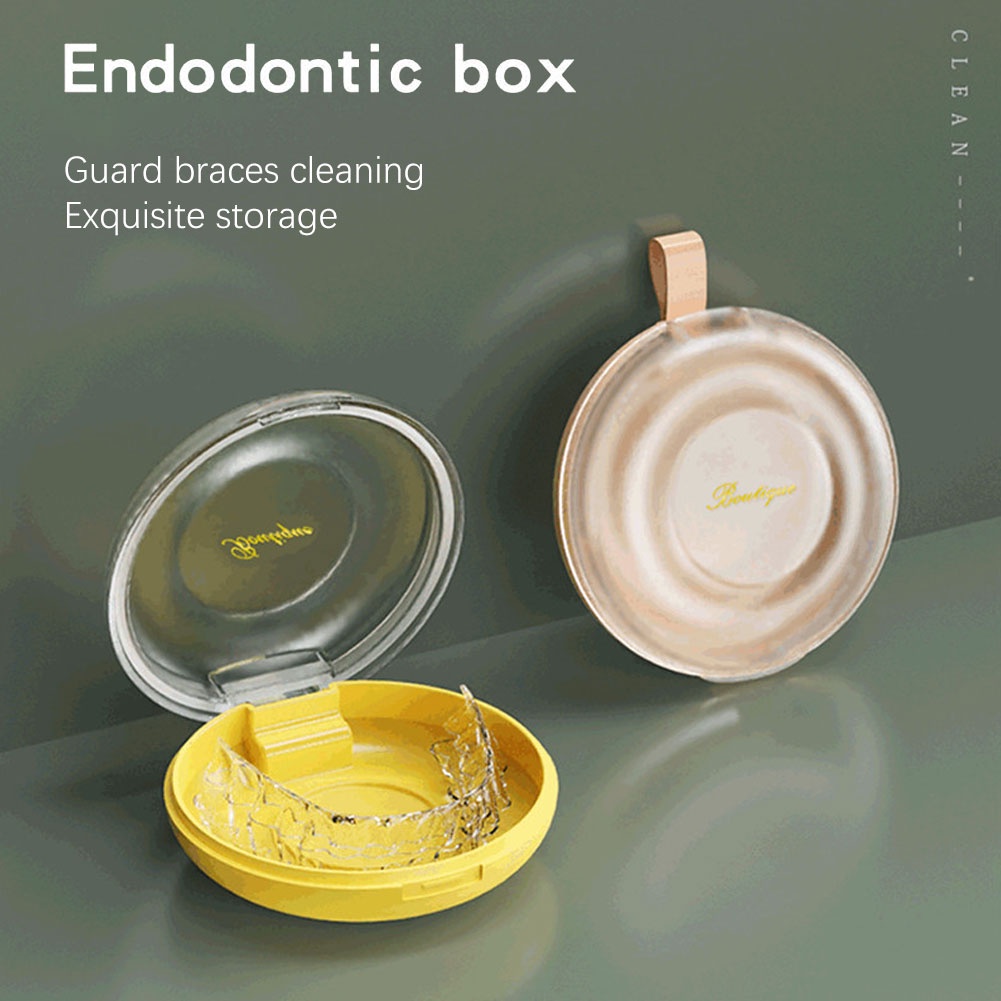 Convenient transparent tray braces box