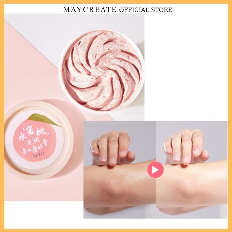 Tẩy tế bào chết đào toàn thân HEYXI Tẩy tế bào chết body đào HEYXI HTTBC1