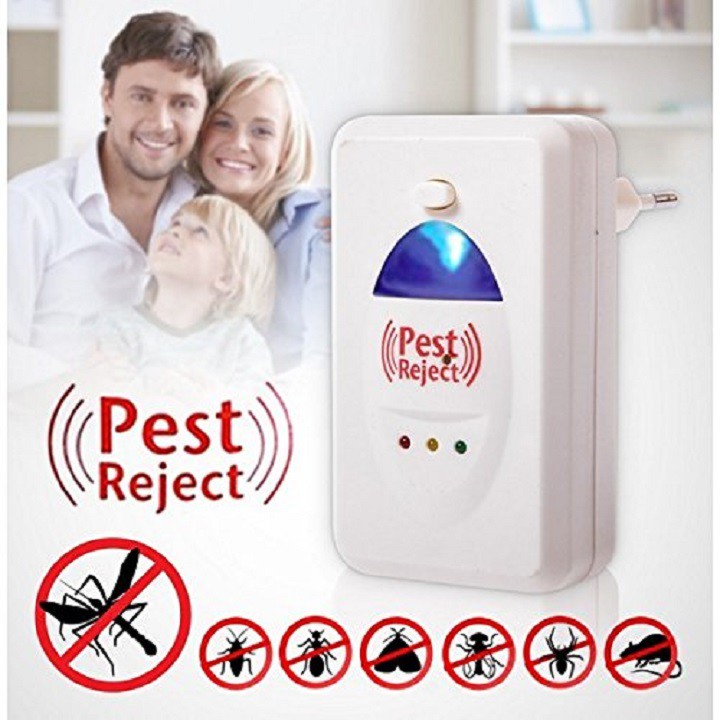 Thiết Bị Đuổi Muỗi, Côn Trùng Pest Rejest Thông Minh An Toàn Cho Sức Khỏe