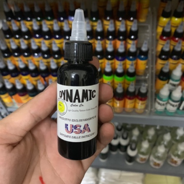 Mực xăm màu đen dynamic blk 1oz