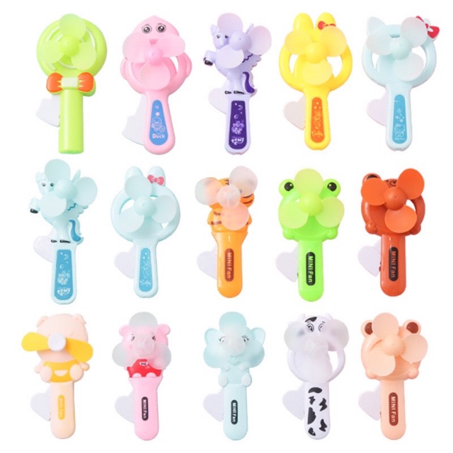 QUẠT CẦM TAY MINI NÚT BẤM
