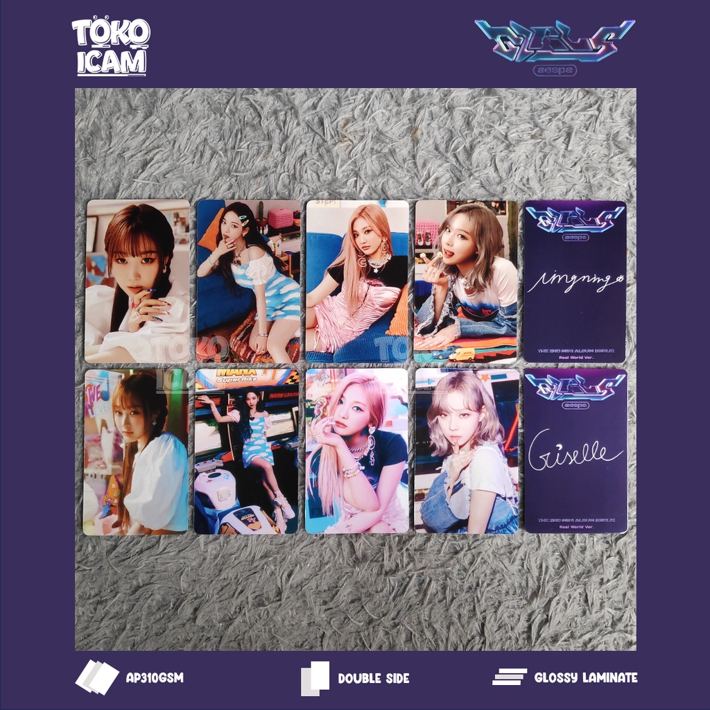 Ảnh Aespa | Cô Gái ver 2 | Giselle Karina Ningning Mùa Đông