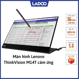 Mua Màn hình Lenovo ThinkVision M14t 14-inch FHD WLED Backlit LCD Monitor 62A3UAR1WW - Màn hình di động BH 36T chính hãng