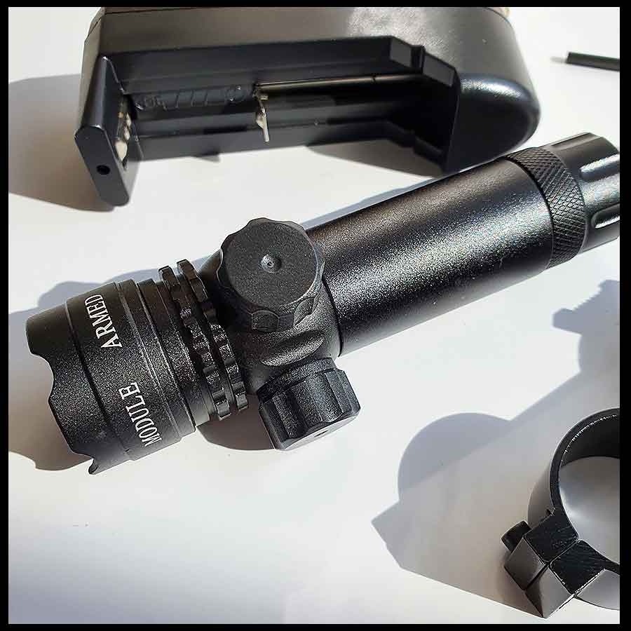 Đèn Laze Núm Vặn Tia Đỏ Trọn Bộ Cao Cấp