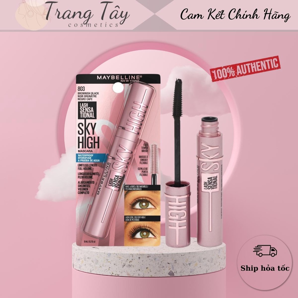 Mascara Chuốt Mi Maybelline Sky High Lash Sensatation Chính Hãng