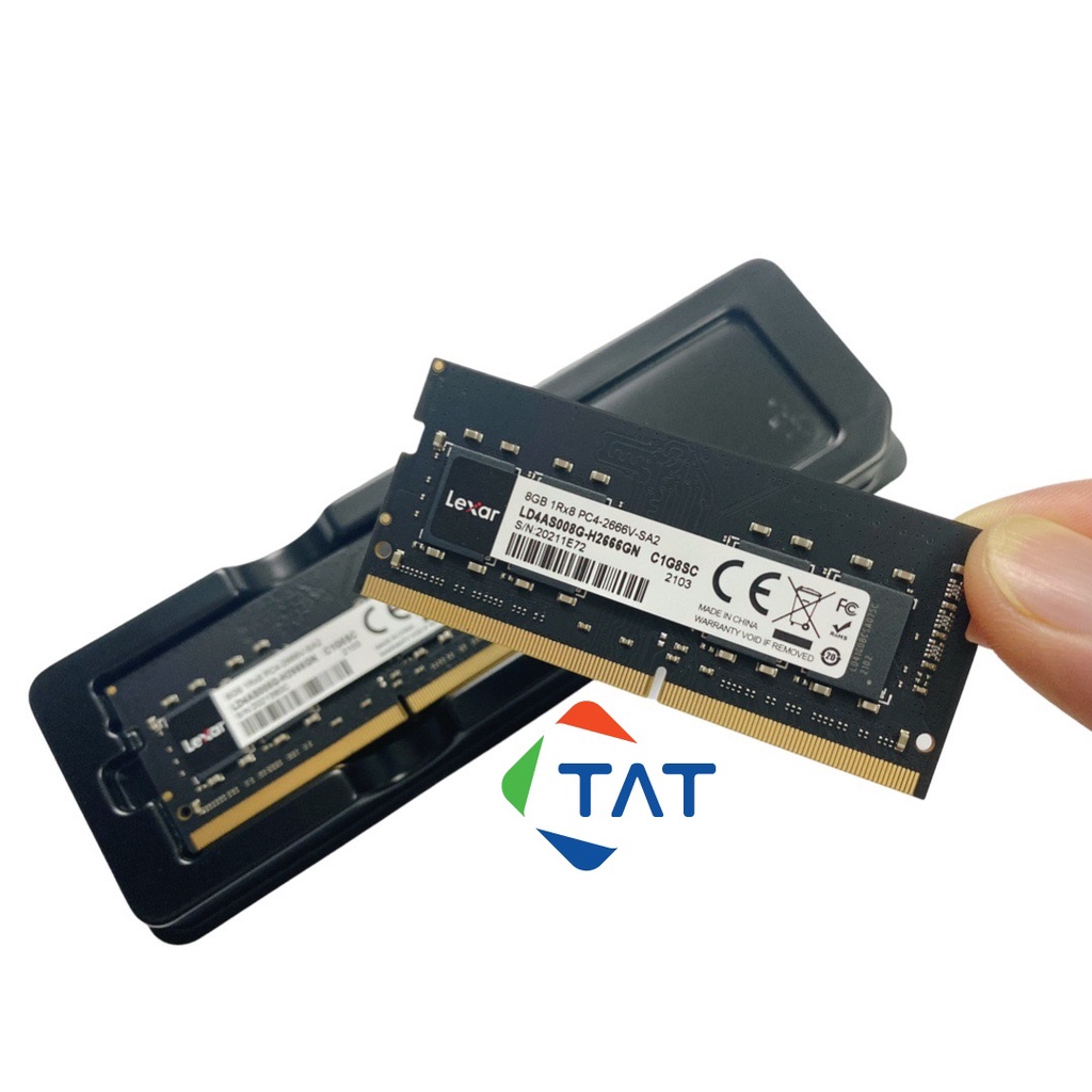 Ram Lexar 8GB DDR4 2666MHz Laptop Macbook - Mới Bảo hành 36 tháng 1 đổi 1