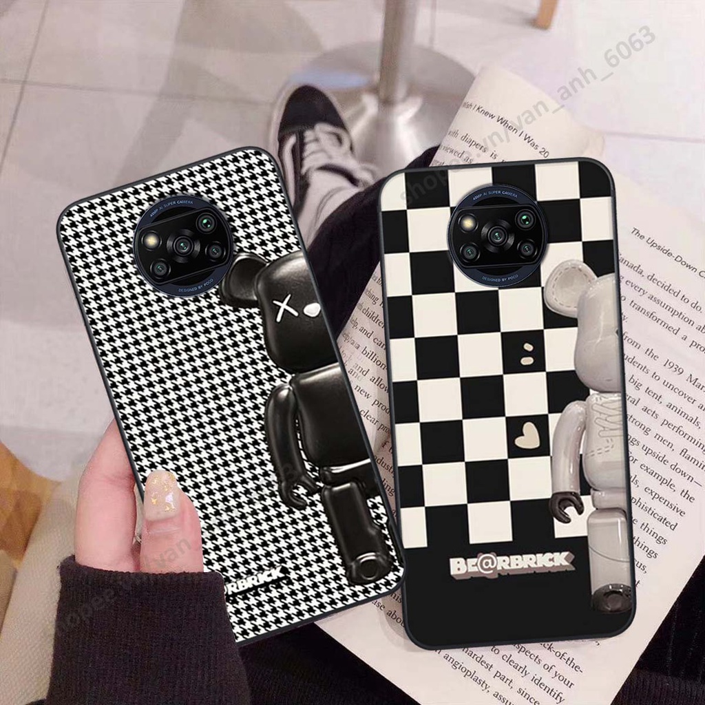 Ốp lưng Xiaomi Poco X3 / Poco X3 Pro ốp điện thoại hình bearbrick, new york, thể thao