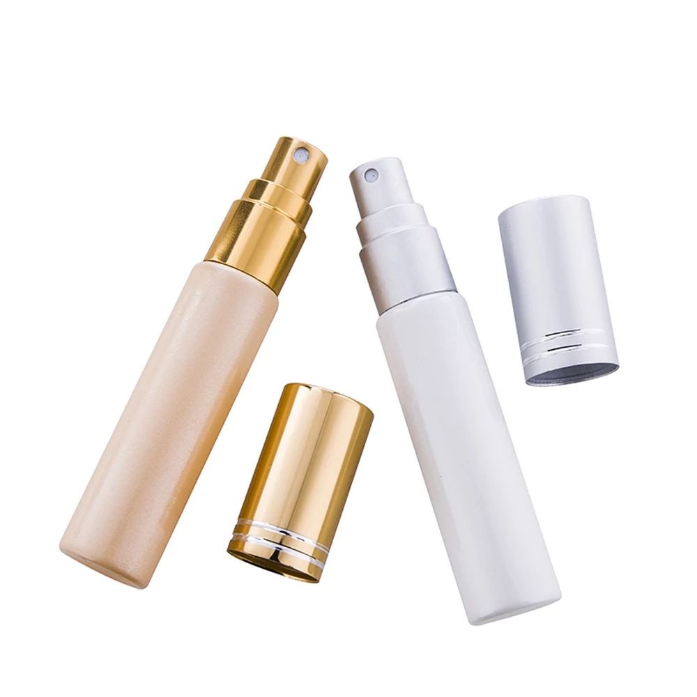 [Hàng mới về] Bình xịt đựng mỹ phẩm bằng thủy tinh màu sắc vintage tiện dụng