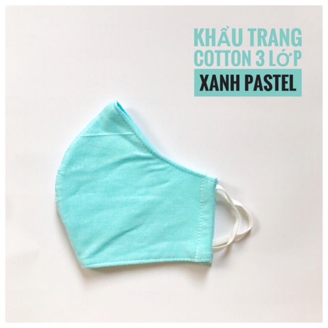 Khẩu trang vải 3 lớp cho trẻ em