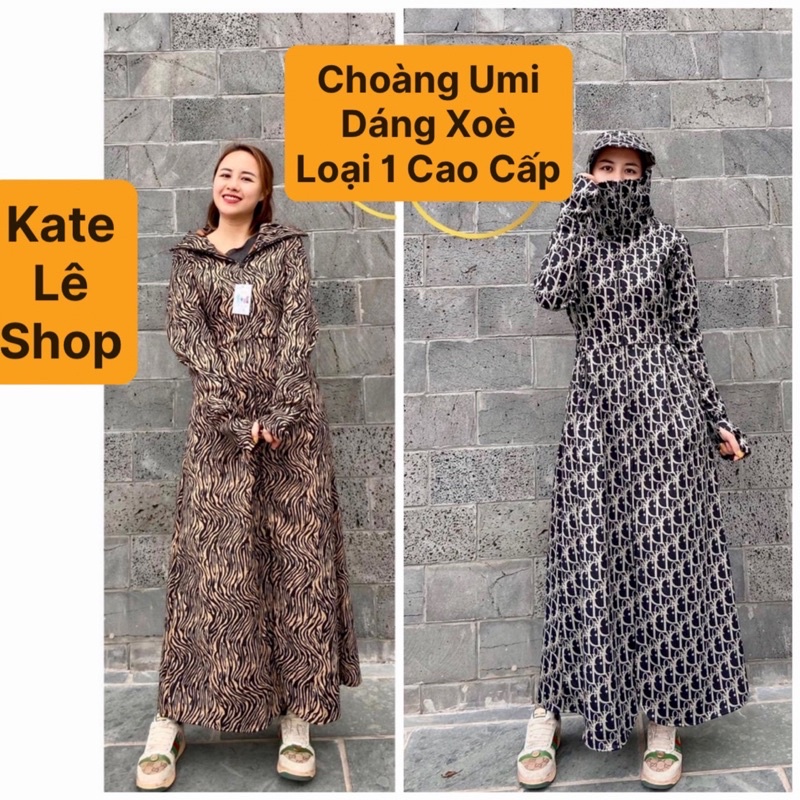 Áo Choàng Chống Nắng Umi 1 lớp chống tia Uv Dày, Mềm ,Mịn loại 1 #choangumi2